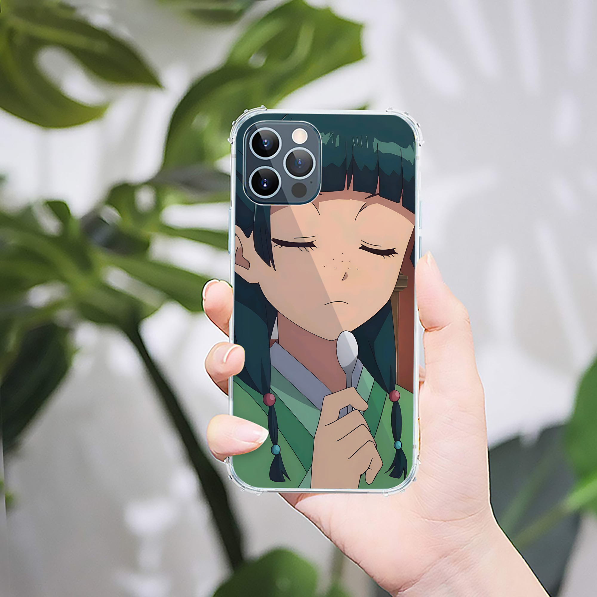 （画像用） 薬屋のひとりごと The Apothecary Diaries 【iPhone 12シリーズ対応】透明スマホケース（クリアソフトケース）